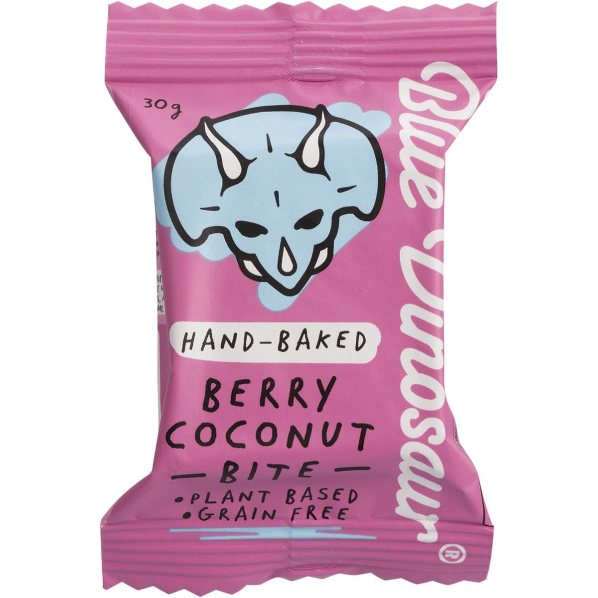 Blue Dinosaur Hand-baked Bite Berry & Coconut 30g 18 Pack