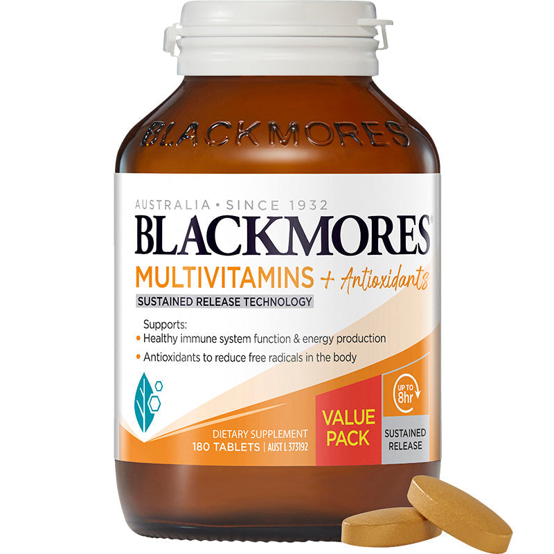 Blackmores Sustained Release Multi + Antioxidants 180 Tablets