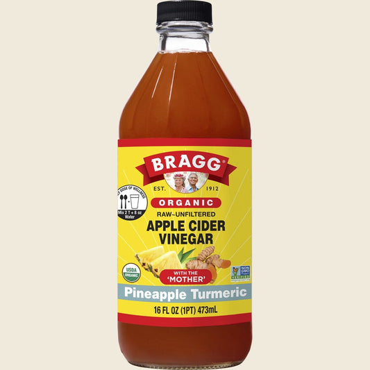 Bragg Apple Cider Vinegar Pineapple Turmeric 473ml