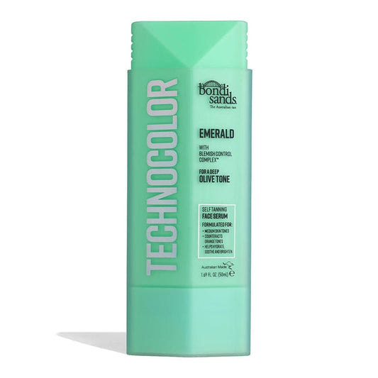 Bondi Sands Technocolor 1 Hour Express Self Tanning Face Serum - Emerald, 50 Ml