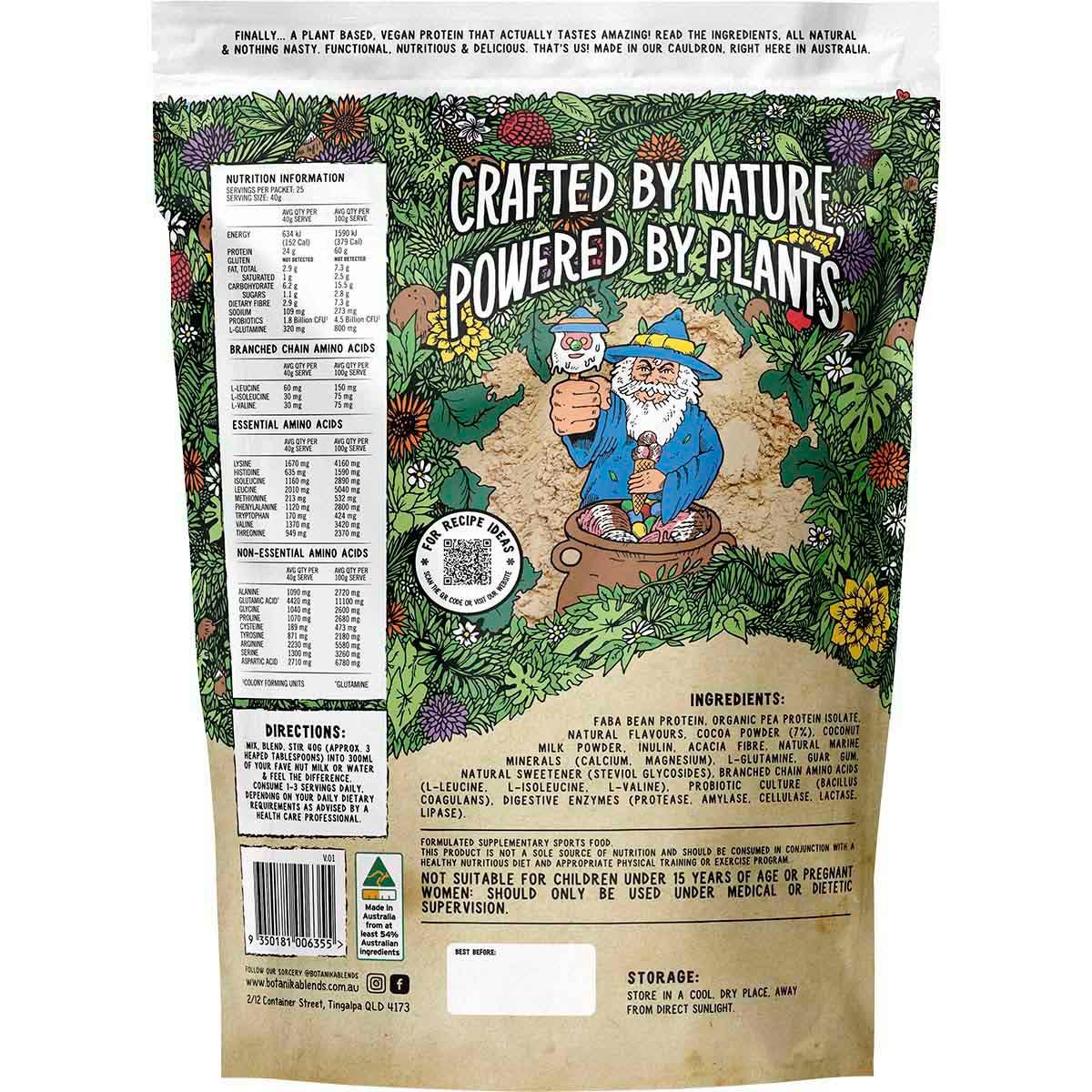 Botanika Blends Plant Protein Bubble O'Wiz 1kg