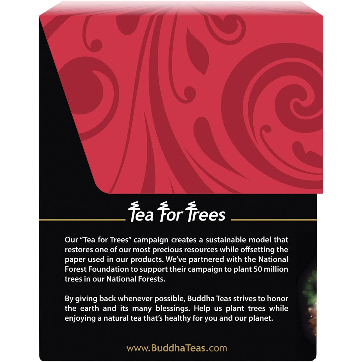 BUDDHA TEAS Organic Herbal Tea Bags Digestive Nirvana Blend 18