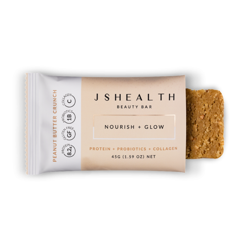 JSHEALTH Peanut Butter Crunch Beauty Bar 45g 12PK