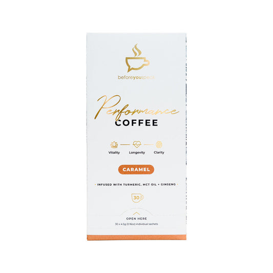 Before You Speak Performance Coffee Caramel 4.5g X 30 Pack