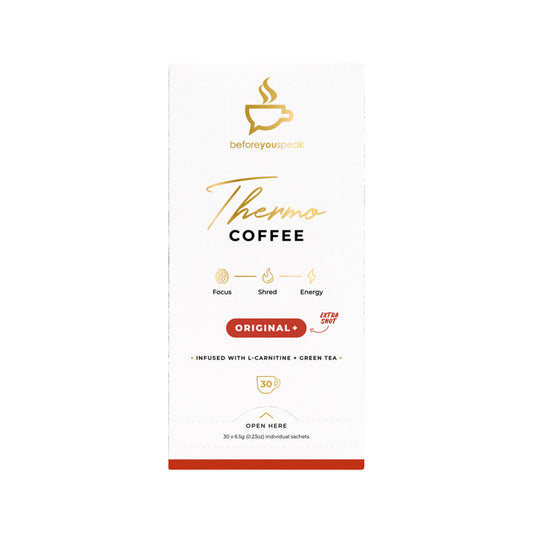 Before You Speak Thermo Coffee Original + Extra Shot 6.5g X 30 Pack