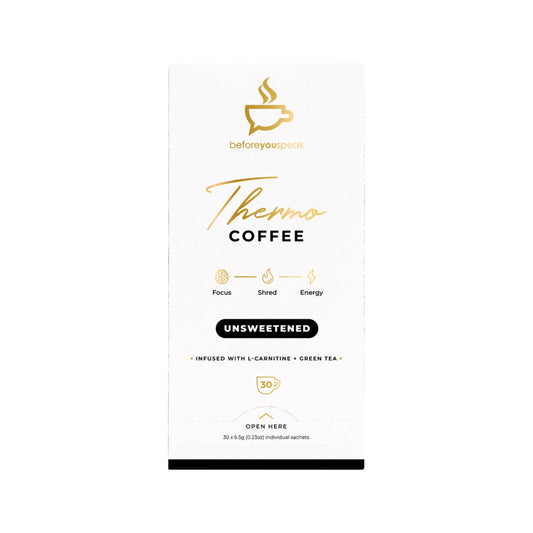 Before You Speakthermo Coffee Unsweetened 6.5g X 30 Pack