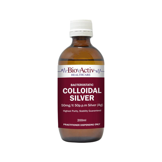 BioActiv Healthcare Colloidal Silver 50ppm 200ml