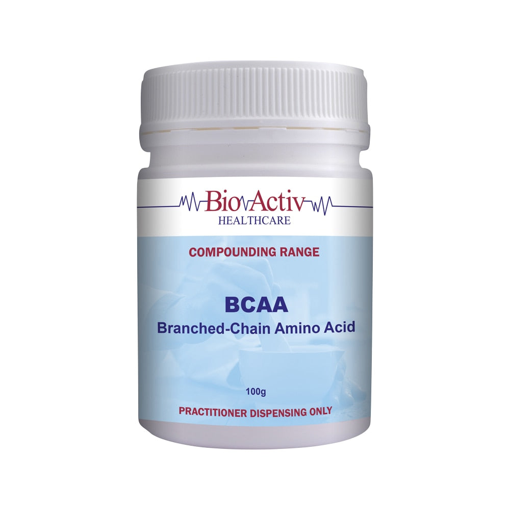 BioActiv Healthcare Compounding Range BCAA (Branched-Chain Amino Acid) 100g