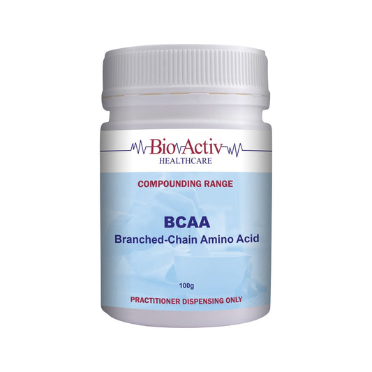 BioActiv Healthcare Compounding Range BCAA (Branched-Chain Amino Acid) 100g
