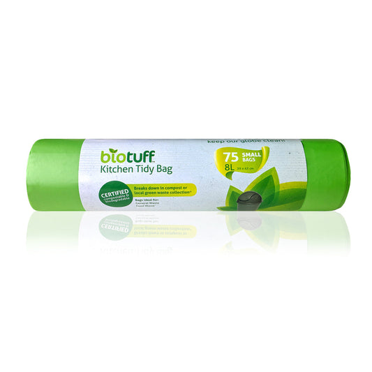 Biotuff Kitchen Tidy Bag Small Bags - 8 Litres x 75
