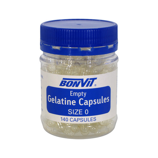 Bonvit Gelatin Capsules 0 Size 140c
