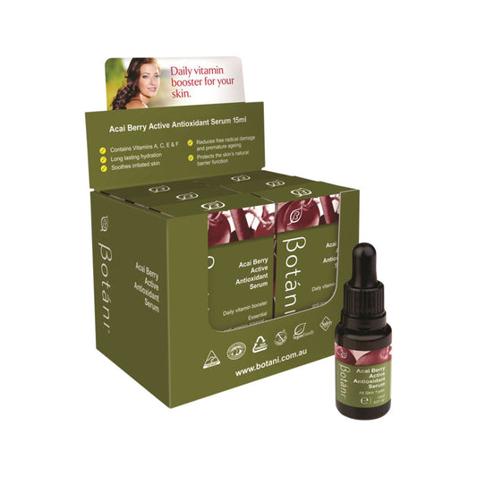 Botani Acai Berry Active Antioxidant Serum 15ml 6 Pack