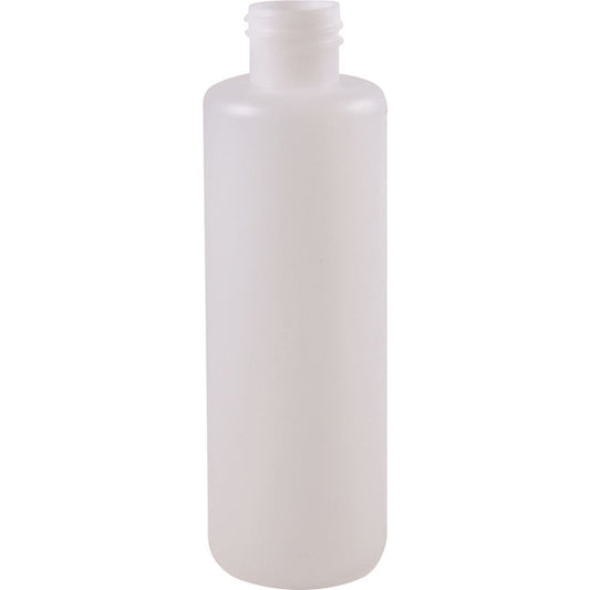 Bottle Plastic (white opaque) 250ml (28mm neck diameter) (single)