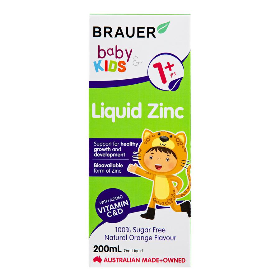 Brauer Baby & Kids Liquid Zinc 200ml