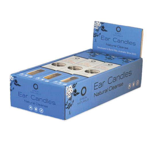 Byron Naturals Ear Candles 2 Pairs(Pack of 12)
