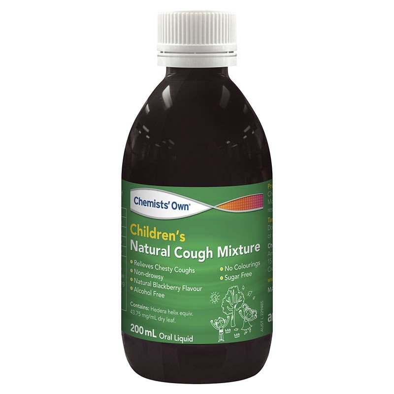 Chemists’ Own Children’s Natural Cough Mixture Liquid 200ml