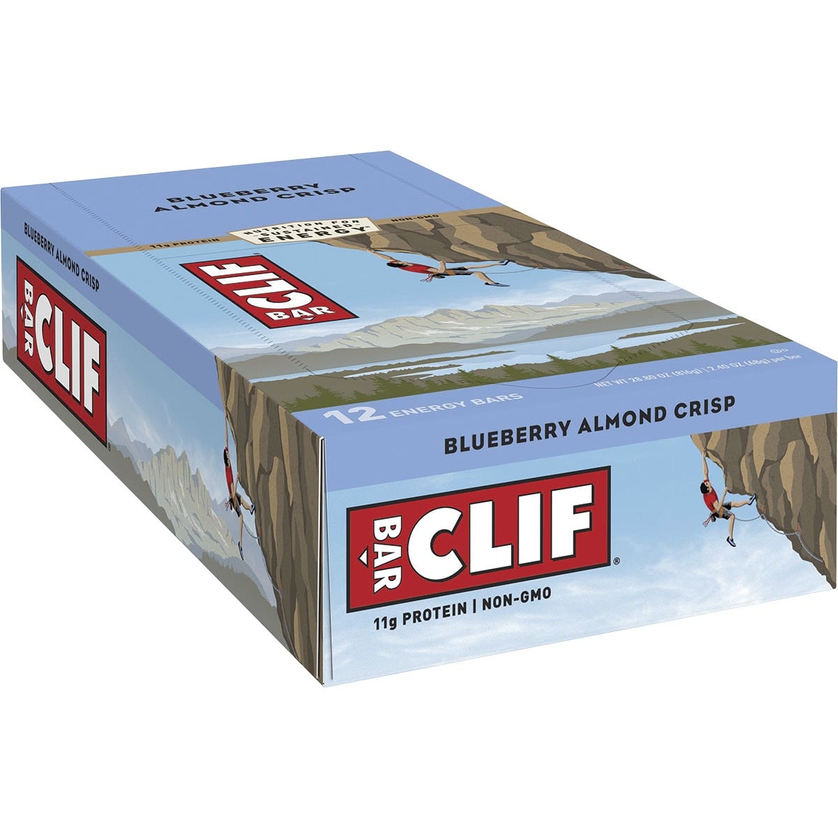 CLIF Energy Bar Blueberry Crisp 68g 12PK