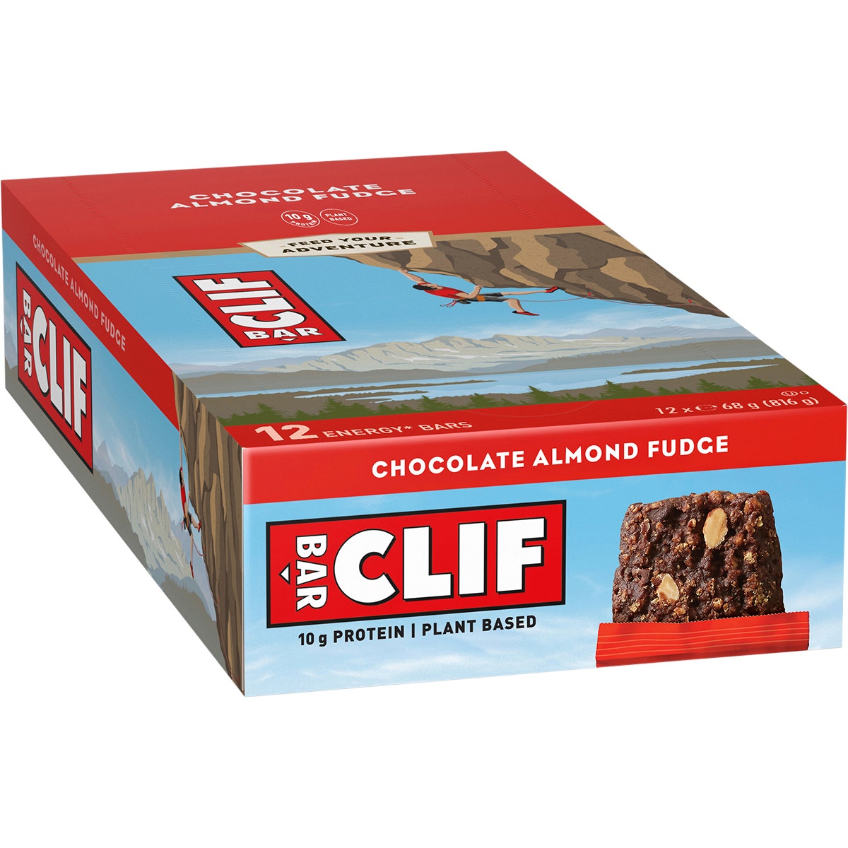 Clif Energy Bar Chocolate Almond Fudge 12x68g