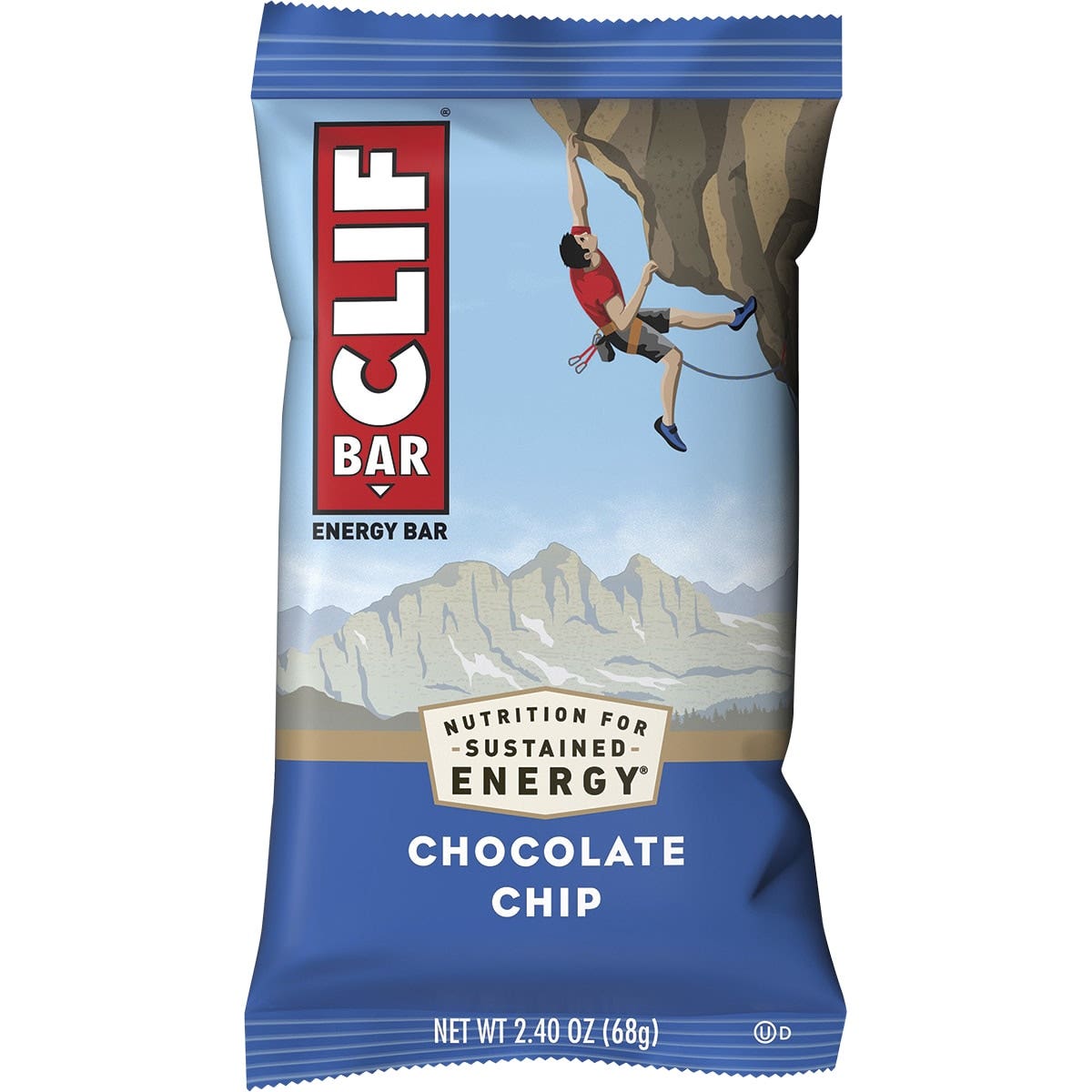 CLIF Energy Bar Chocolate Chip 68g 12PK