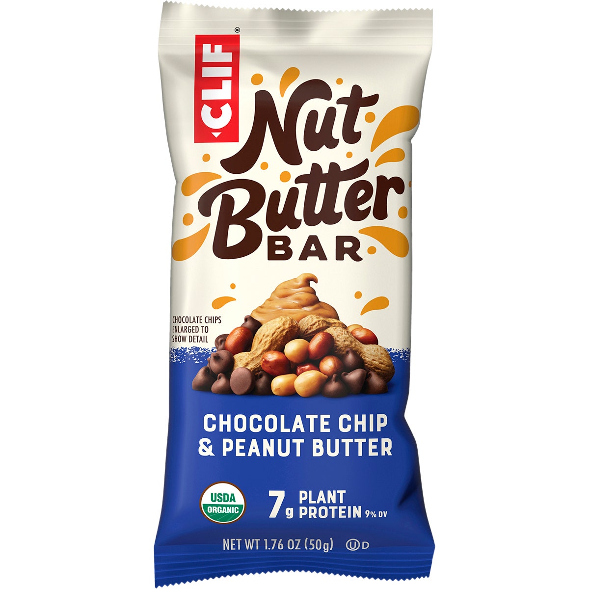 Clif Nut Butter Bar Chocolate Chip & Peanut Butter 5x50g
