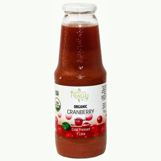 Complete Health Cranberry 100% Juice Organic 1L
