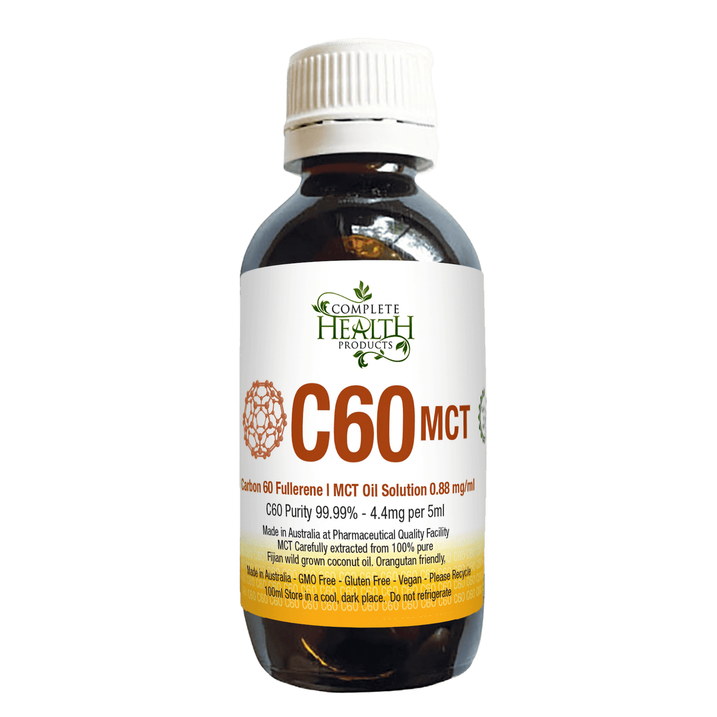 Complete Natural Remedies Carbon C60 in MCT Oil 100ml