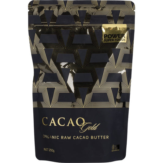 POWER SUPER FOODS Cacao Gold Butter (Chunks) 250g
