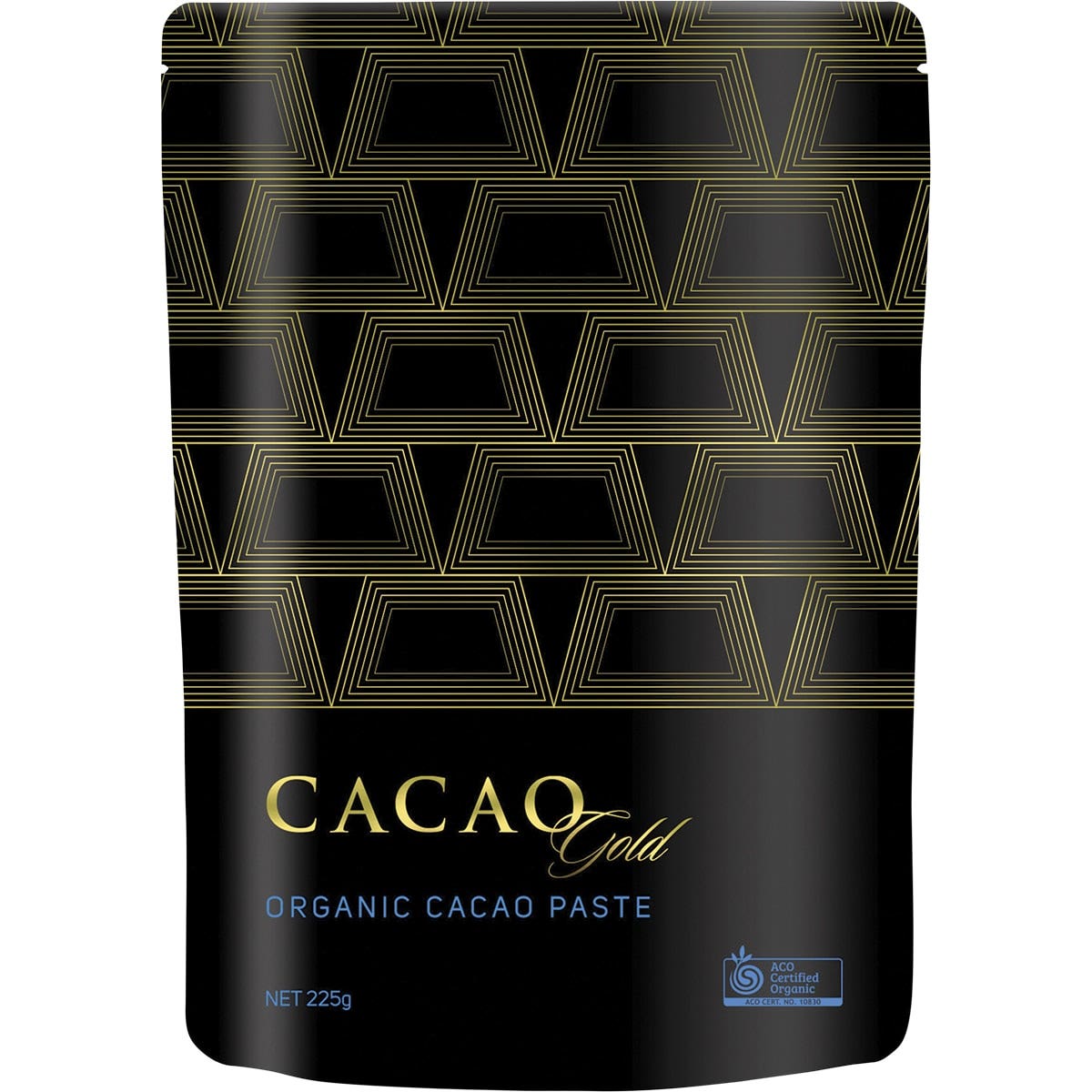 POWER SUPER FOODS Cacao Gold Paste Chunks Ceremonial Grade Cert Organic 225g