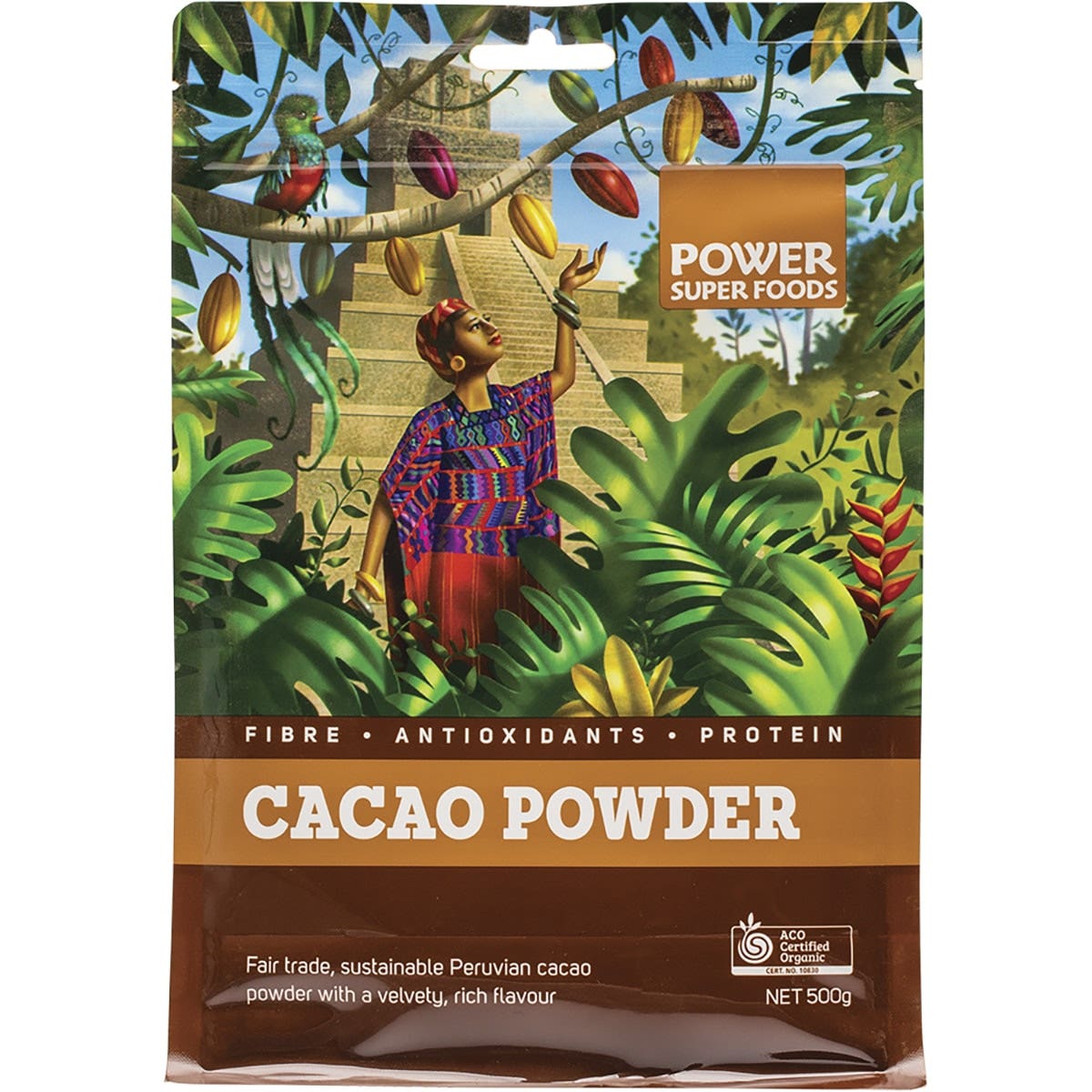 POWER SUPER FOODS Cacao Powder "The Origin Series" 500g