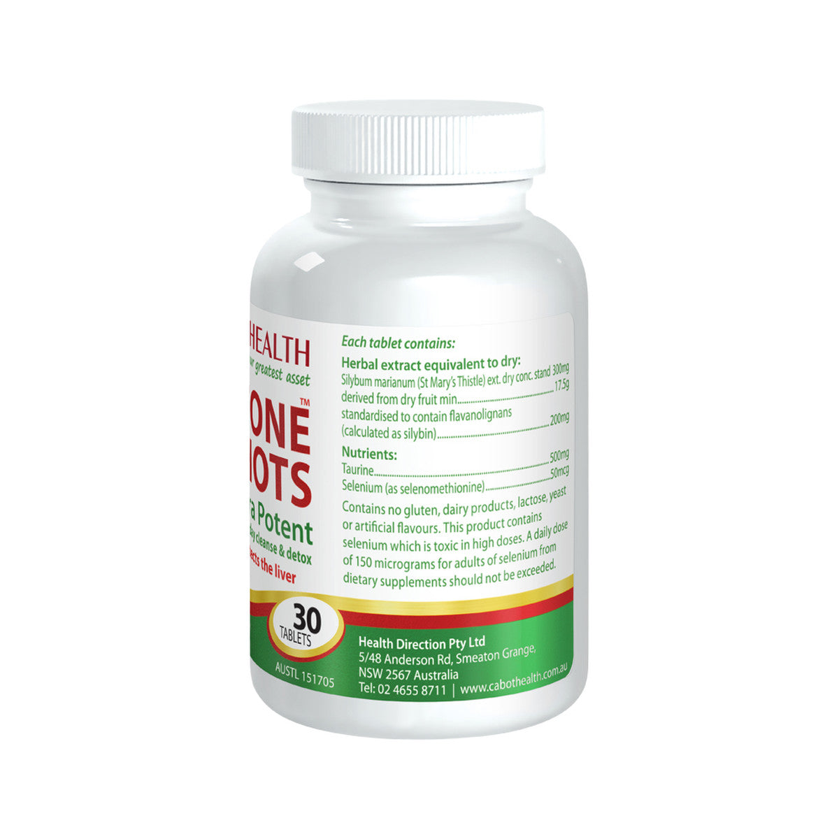 Cabot Health LivaTone Shots 30t