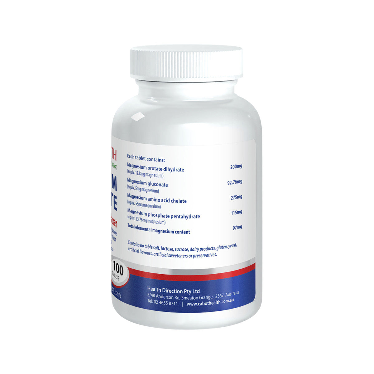 Cabot Health Magnesium Complete 100t