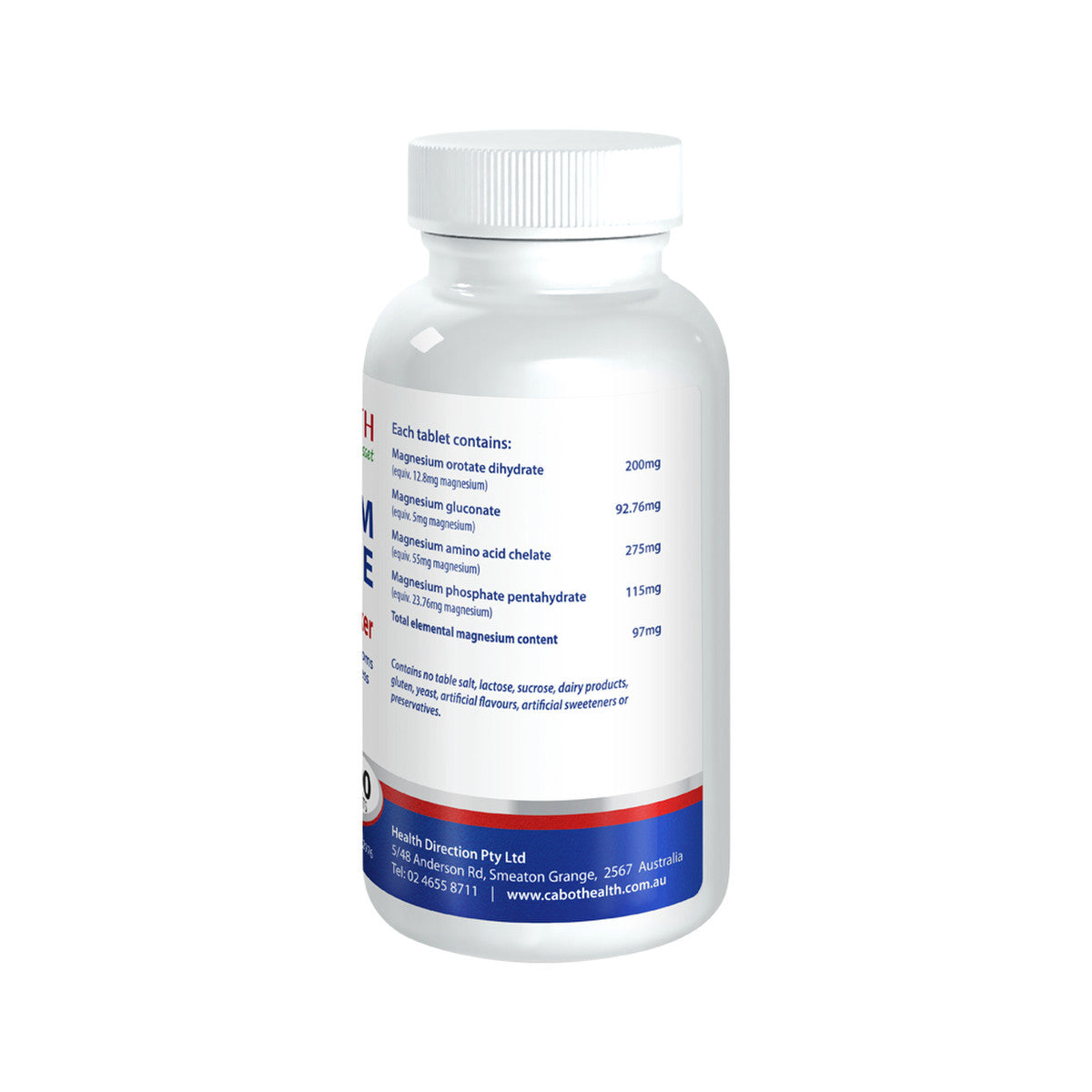 Cabot Health Magnesium Complete 200t