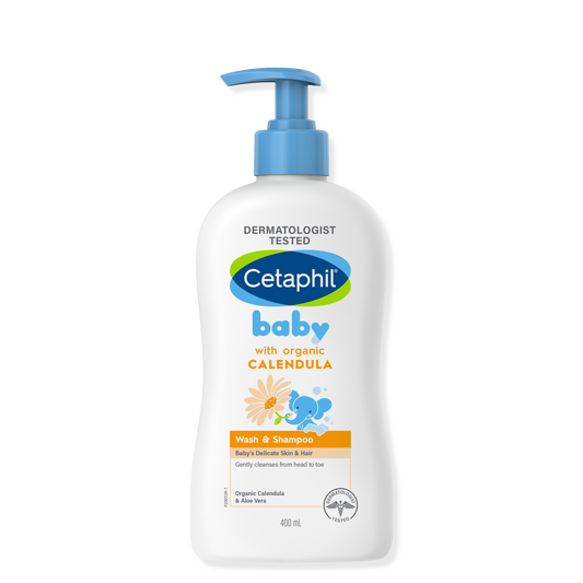 Cetaphil Baby Calendula Wash Shampoo 400ml