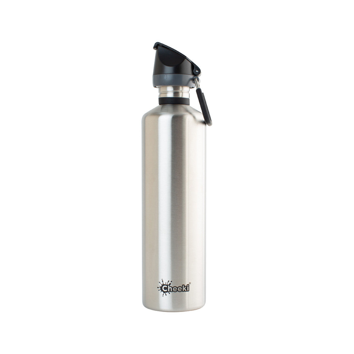 Cheeki Stainless Steel Bottle Insulated - Silver 1 Litre
