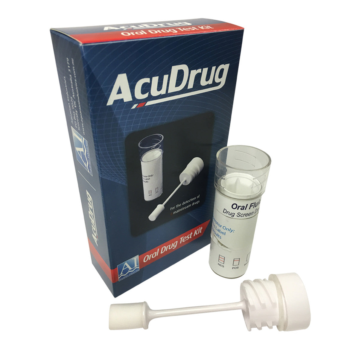 Corporate Health & Safety Test Kit AcuDrug (Oral Drug Test Saliva Swab - 7 Panel) Kit