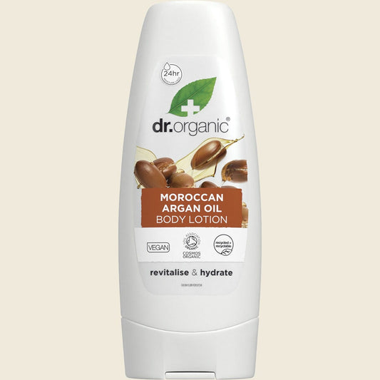 DR ORGANIC Skin Lotion Organic Moroccan Argan Oil 200ml