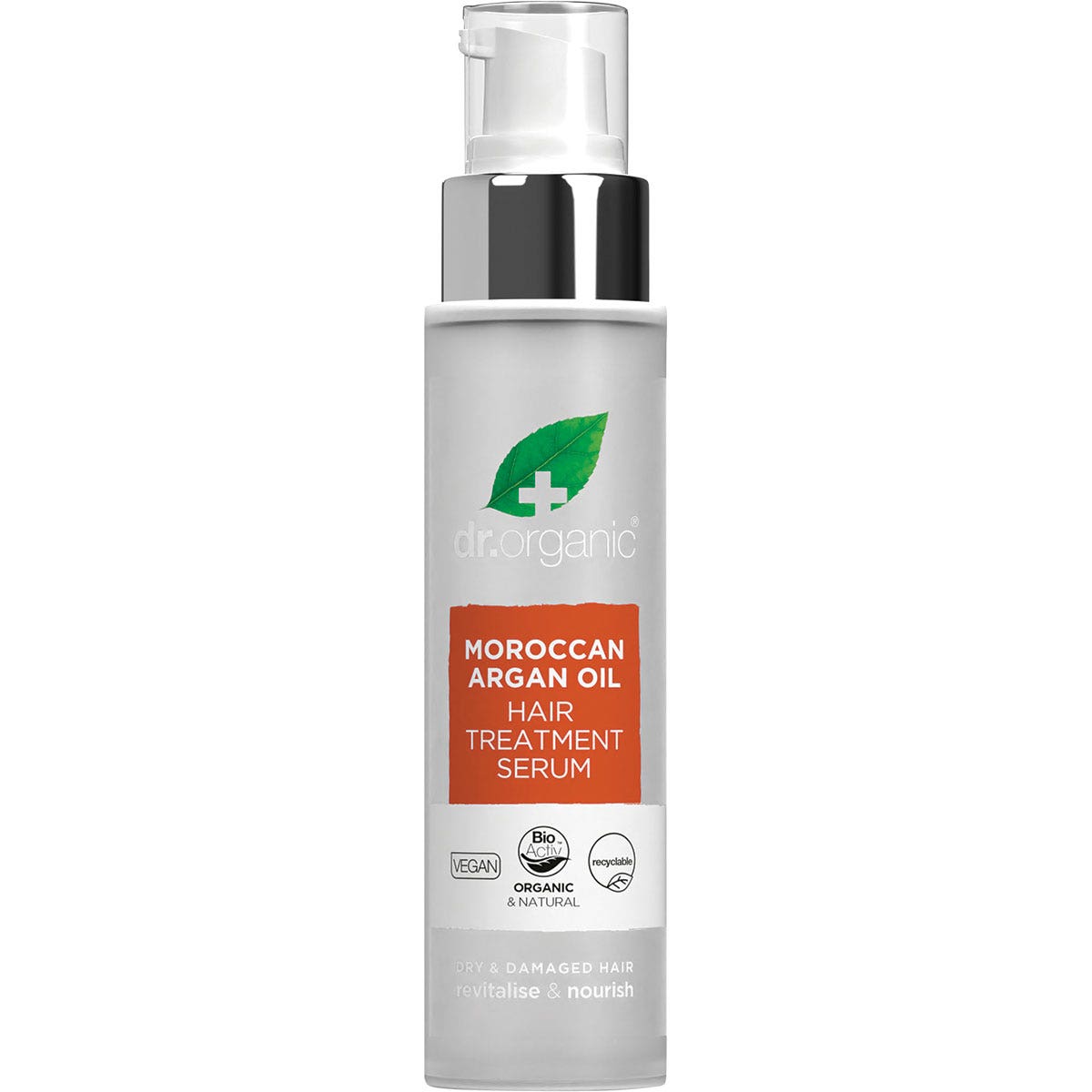 DR ORGANIC Hair Treatment Serum Organic Moroccan Argan Oil 100ml