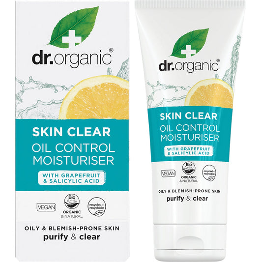 DR ORGANIC Oil Control Moisturiser Skin Clear - Organic Tea Tree 50ml
