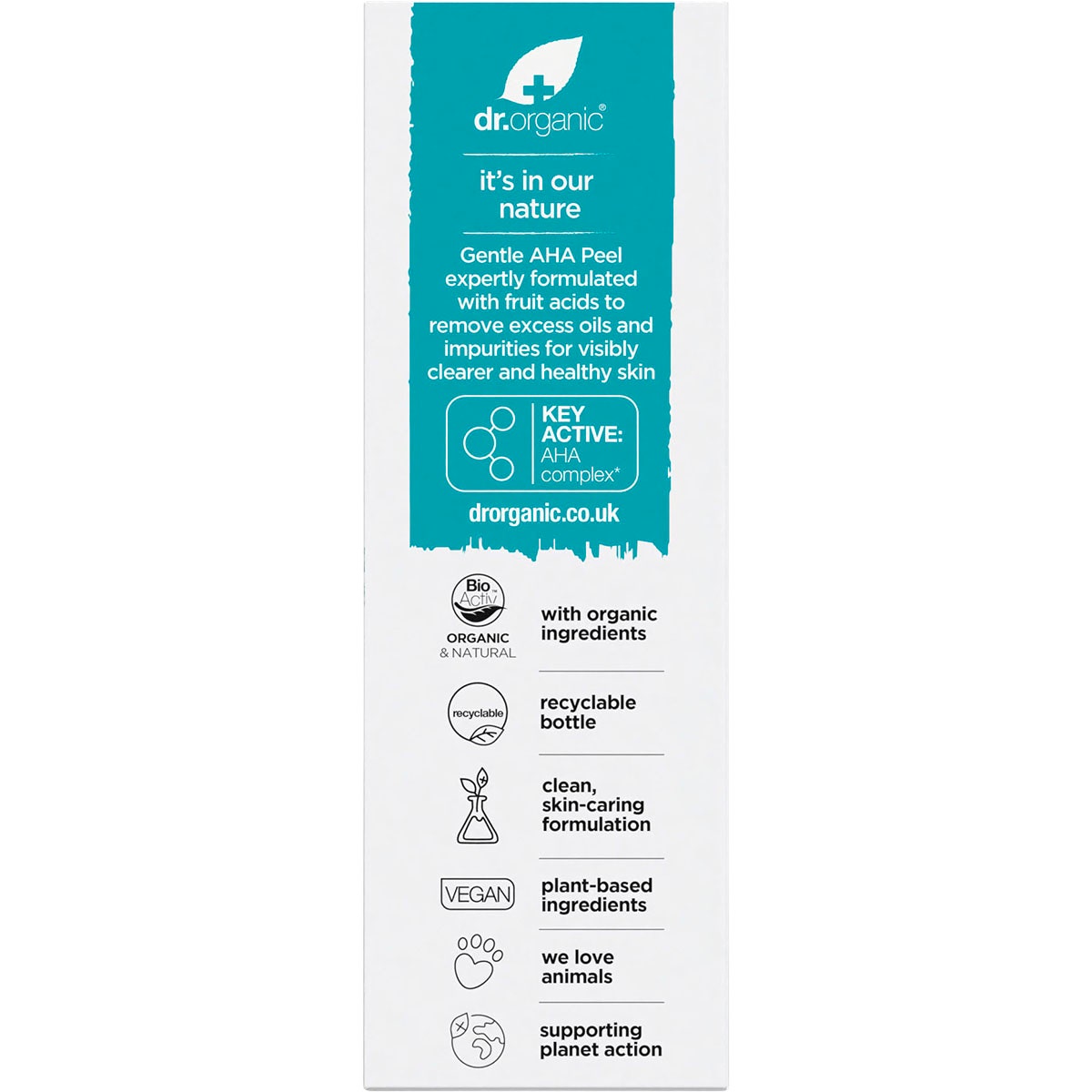 Dr. Organic AHA Peel Skin Clear 30ml