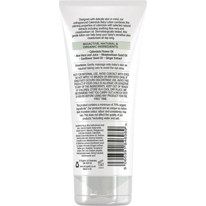 DR ORGANIC Unfragranced Baby Lotion Organic Calendula 200ml