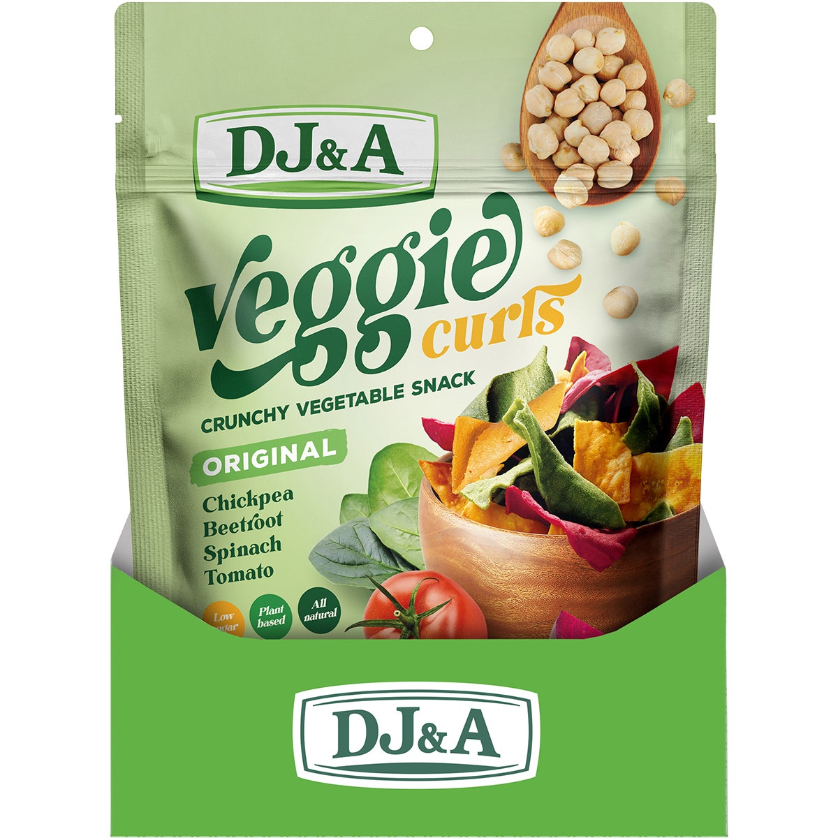 DJ&A Veggie Curls Original 9x90g