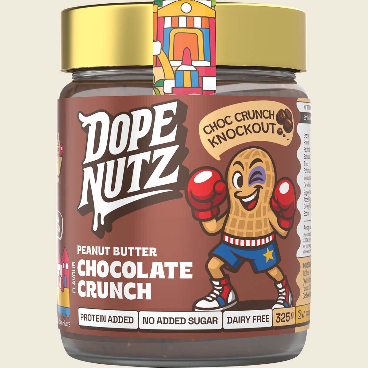Dope Nutz Peanut Butter Choc Crunch 325g