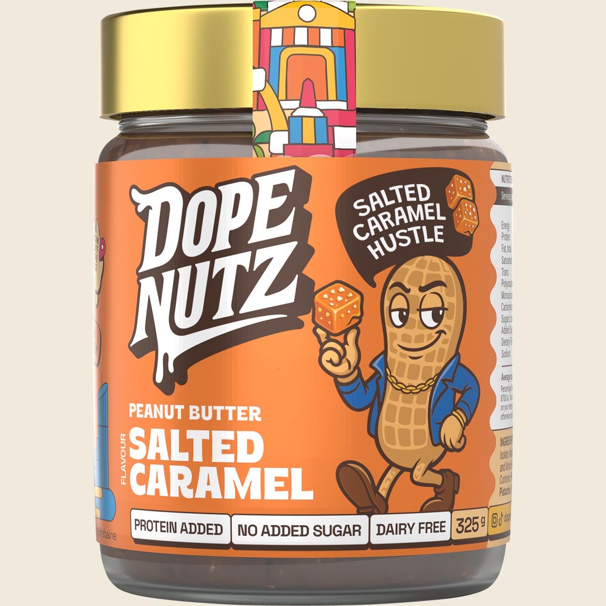 Dope Nutz Peanut Butter Salted Caramel 325g