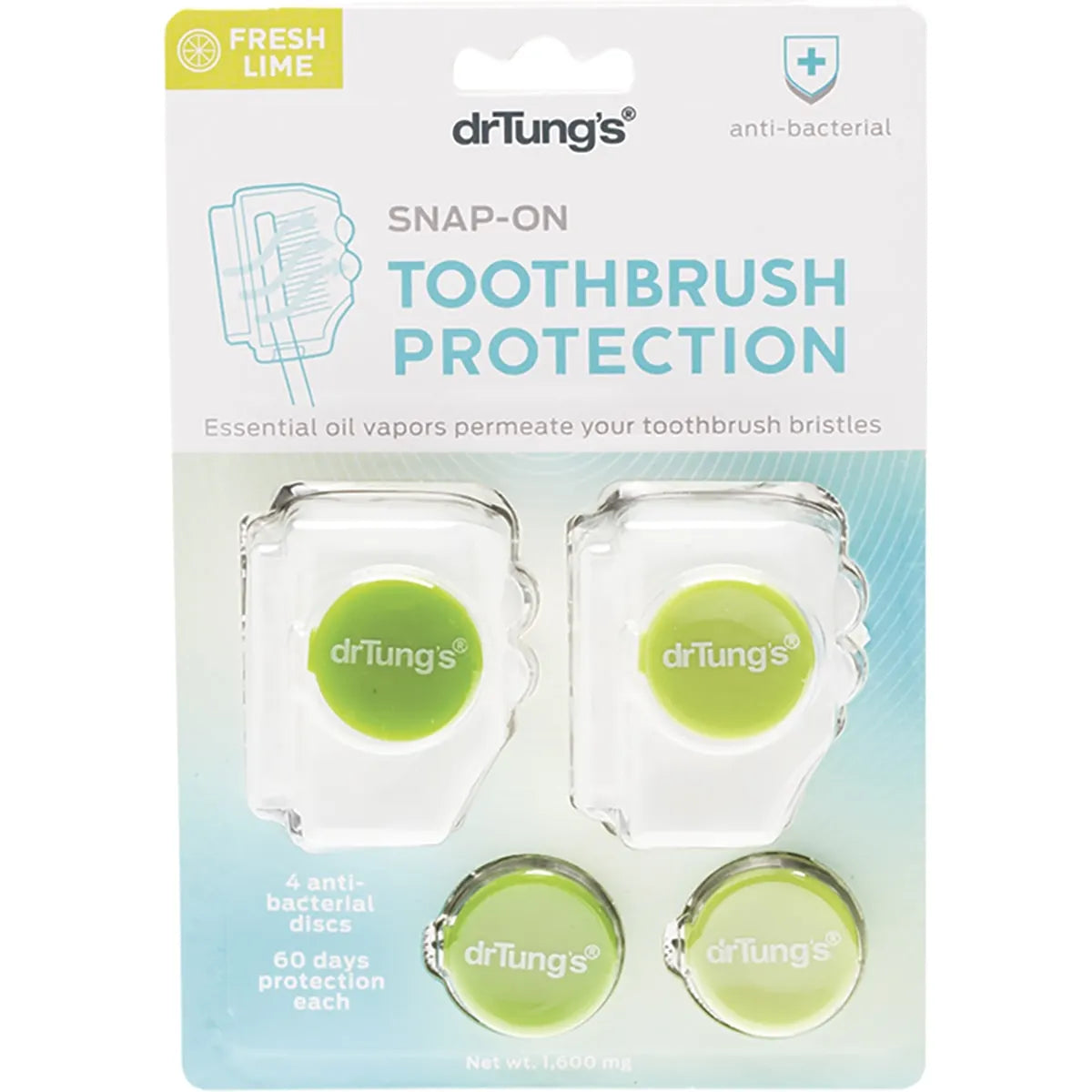 DR TUNG'S Toothbrush Protection Includes 2 Refills 2