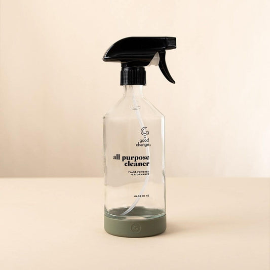 GOOD CHANGE STORE Glass Bottle With Spray Trigger All Purpose Cleaner 500ml 6PK
