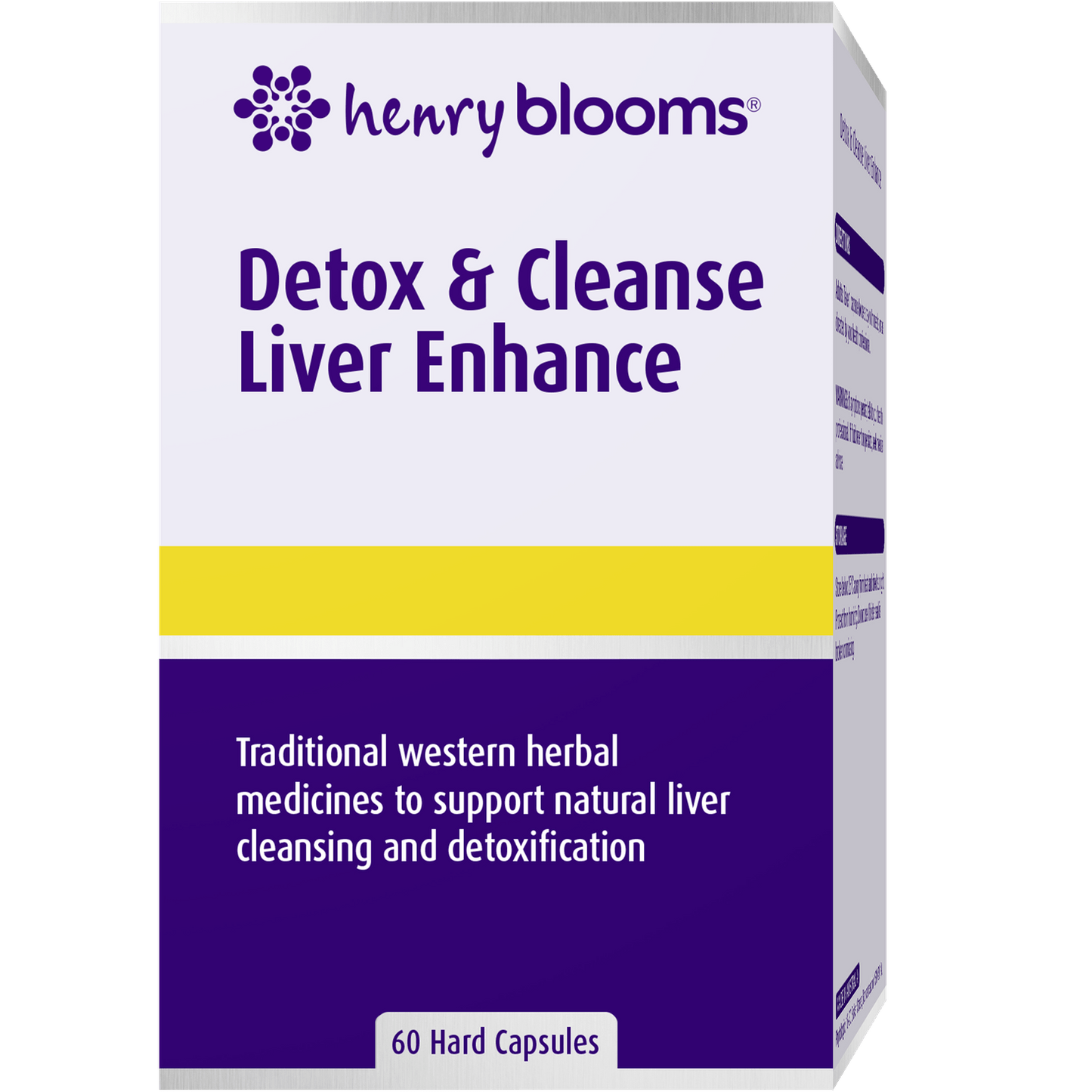 Henry Blooms Detox & Cleanse Liver Enhance 60 Capsules