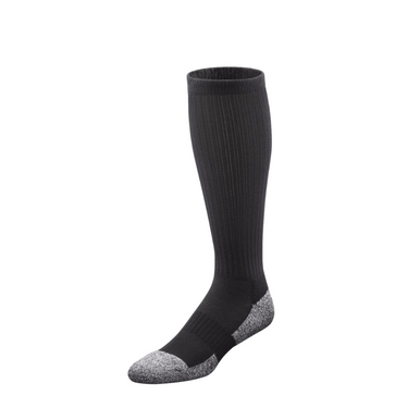 Diabetic Sock Unisex 15-20mmHg Black - LARGE