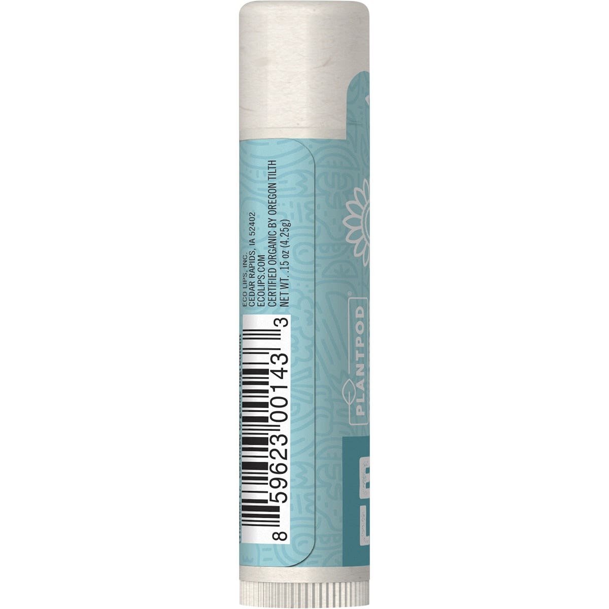 ECO LIPS Lip Balm Pure & Simple - Coconut 4.25g 24PK
