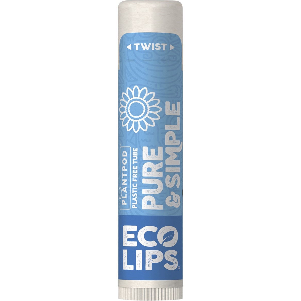 ECO LIPS Lip Balm Pure & Simple - Vanilla 4.25g 24PK