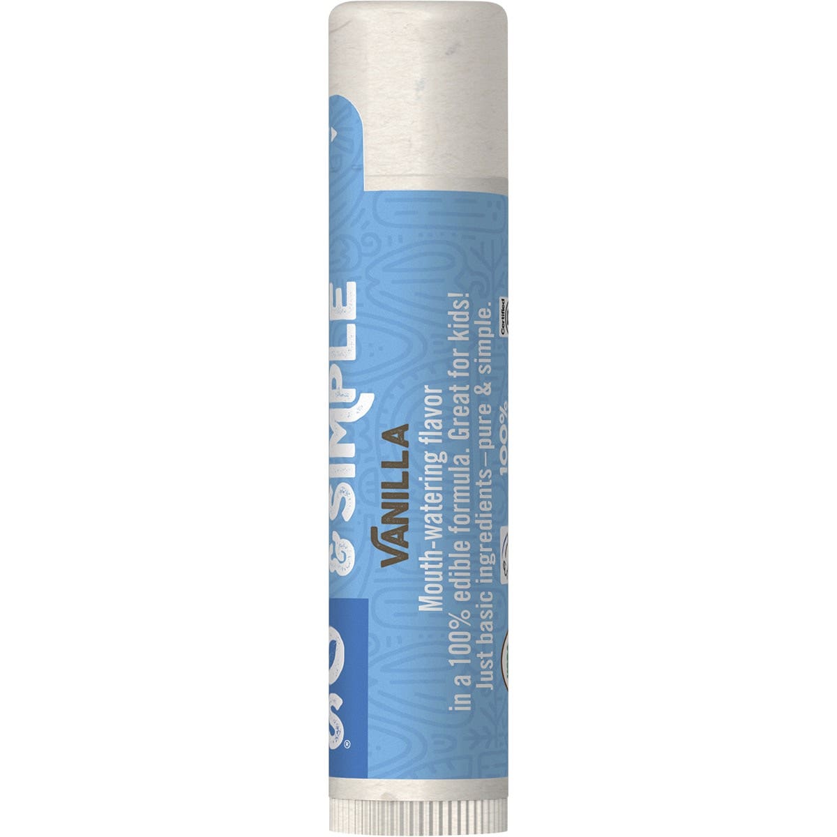 ECO LIPS Lip Balm Pure & Simple - Vanilla 4.25g 24PK